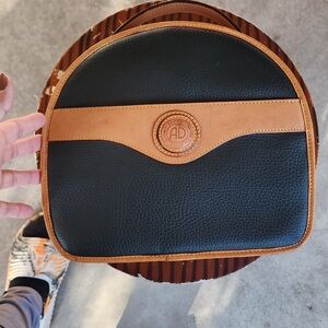 Vintage Leather Bowling style  Carry Bag used